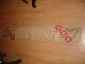 Старинный дамский шарф МАКИ, кружево,шелковая аппликация,вышивка, Россия к19-н20вв. Мода МОДЕРНА - вид 1