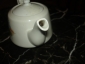 Старинный заварочный чайник НЕЗАБУДКИ,фарфор, з-д Пролетарий,Мста,1930-е бывш.Кузнецов, СССР - вид 4