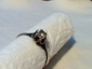 Кольцо серебро с фианитом СССР размер 17 серебро 875 клеймо серп и молот со звездой - вид 2