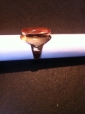 Кольцо перстень с Топазом золото 583 пробы СССР с пломбой Новое - вид 1