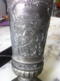 Кубок ваза Германия военная посеребренние , металл тяжелый. Высота 24 см, диаметр 10 см . - вид 3