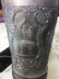 Кубок ваза Германия военная посеребренние , металл тяжелый. Высота 24 см, диаметр 10 см . - вид 6