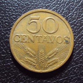 Португалия 50 сентаво 1973 год.