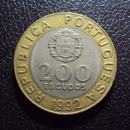 Португалия 200 эскудо 1992 год.