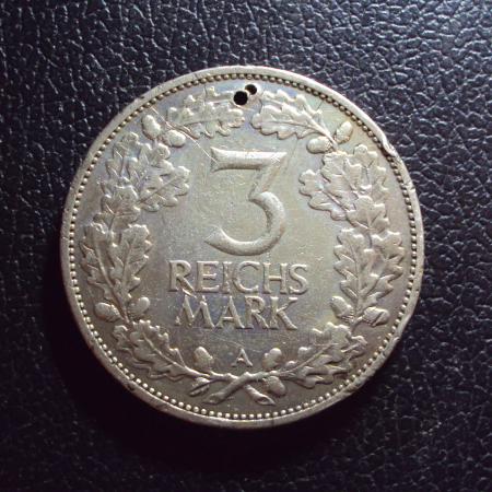 Германия 3 марки 1925 год.
