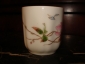 Старинная кофейная чашка ВЕТКА САКУРЫ, фарфор,роспись, Кузнецов без клейма, с дефектами  - вид 3