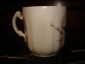 Старинная кофейная чашка ВЕТКА САКУРЫ, фарфор,роспись, Кузнецов без клейма, с дефектами  - вид 4