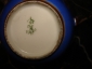Старинная чашка с медальонами ЦВЕТЫ,фарфор,роспись,золочение, клеймо ИФЗ,Александр II с дефектом - вид 8