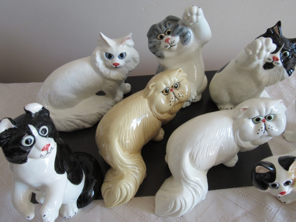 Коты разные,авторская керамика,Вербилки,на выбор