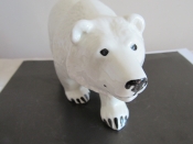Белый медведь,авторская керамика,Вербилки