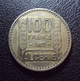 Алжир Французский 100 франков 1952 год.