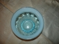 Старинная ваза-конфетница ГОРШОЧЕК ,цветное купоросно-молочное стекло, линза,МОДЕРН, Россия, н20в - вид 4