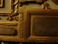 Старинная рамка с медальонами для живописных портретных миниатюр, золоченая бронза,шёлк, Ампир,19в. - вид 7