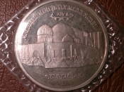 5 рублей 1992 год Мавзолей-Мечеть Ахмеда Ясави, Пруф, PROOF, запайка ОРИГИНАЛ!!! _215_