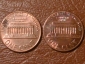 1 цент 1982 год и 1985 , две монеты одним лотом, США _214_1 - вид 1