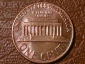 1 цент 1982 год, без обозначения монетного двора,  США - вид 1