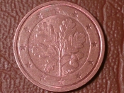 Германия 2 Евро цента, евроцента, цента, (2 cent) 2004 года, J. _216_