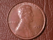 1 цент 1973 год  США   _216_