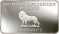 Конго 10 франков, 2001 год. Жизнь в розе - иллюзии серебро , proof - вид 1