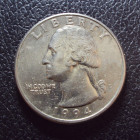 США 25 центов 1994 d год.