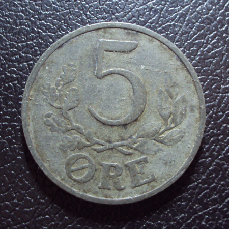 Дания 5 эре 1942 год.