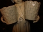 Старинная статуэтка ДЕВОЧКА с КОРЗИНАМИ, фарфор, Германия,рубеж 19-20вв. - вид 6