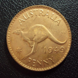 Австралия 1 пенни 1949 год.