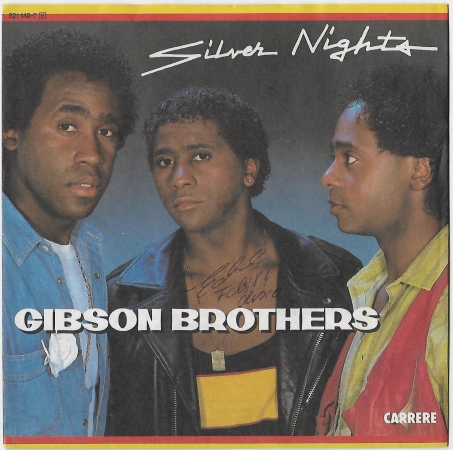 Gibson Brothers "Silver Nights" 1984 Single  Promo!