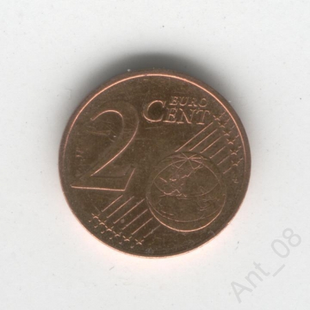 2 Евро Цента АВСТРИЯ 2005