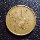 Южная Африка ЮАР 1 цент 1966 год.