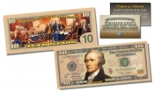 Банкнота 10 долларов США Декларация Независимости,2016 г