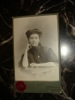 Старинный визит-портрет.ГИМНАЗИСТКА, СПб, фотография КОДЛУБОВИЧ 1908г.  - вид 1