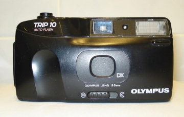 Фотоаппарат. Мыльница OLYMPUS TRIP 10 черный с чехлом