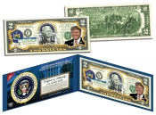 Банкнота 2 доллара США Д. Трамп - президент