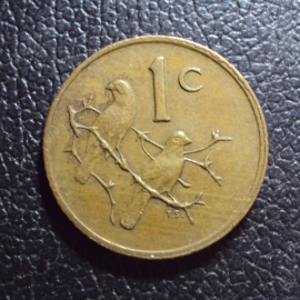 Южная Африка ЮАР 1 цент 1981 год.