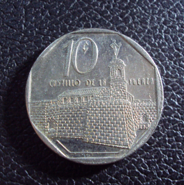 Куба 10 сентаво 2000 год.