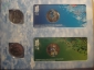 25 рублей Сочи 2014 8 монет, цветные: Горы, Талисманы, Снежинка и Лучик, Факел в альбоме - вид 2