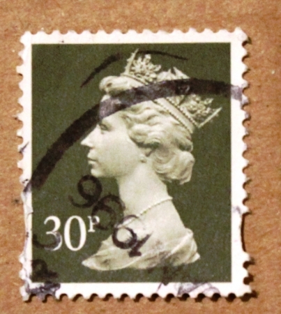 Великобритания 1993 королева Елизавета II Sc#МН219 Used