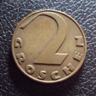 Австрия 2 гроша 1925 год.
