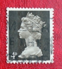 Великобритания 1968 королева Елизавета II Sc#MH6 Used
