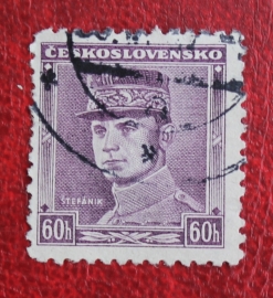 Чехословакия 1936 Милан Растислав Штефаник  Sc#217 Used