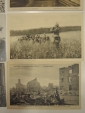 чистые открытки / почтовые карточки (6 шт) Германия Первая Мировая война, солдаты разрушения и окопы - вид 2