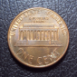 США 1 цент 1987 d год. - вид 1