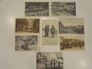 открытки / почтовые карточки Германия 8 шт. Первая мировая война, солдаты, окопы, солдатский быт