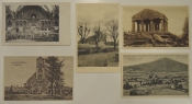 5 открыток / почтовых карточек, Германия, Первая мировая война, здания сооружения