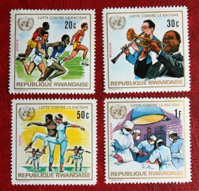 Руанда 1972 ООН Sc# 486-489 MNH