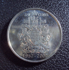 Канада 50 центов 2002 год 1952-2002.