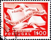 Португалия 1954 год . Открытая книга . (1)