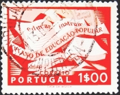  Португалия 1954 год . Открытая книга . (2)