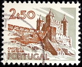 Португалия 1973 год . Замок Вила Да Фейра .